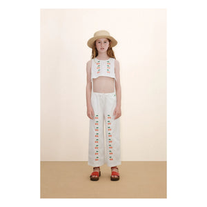 Tinycottons - Top Cerezas | Blanco
