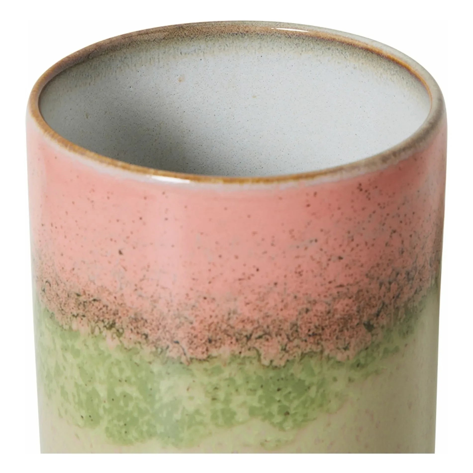 HKliving - Tarro de gres | Rosa