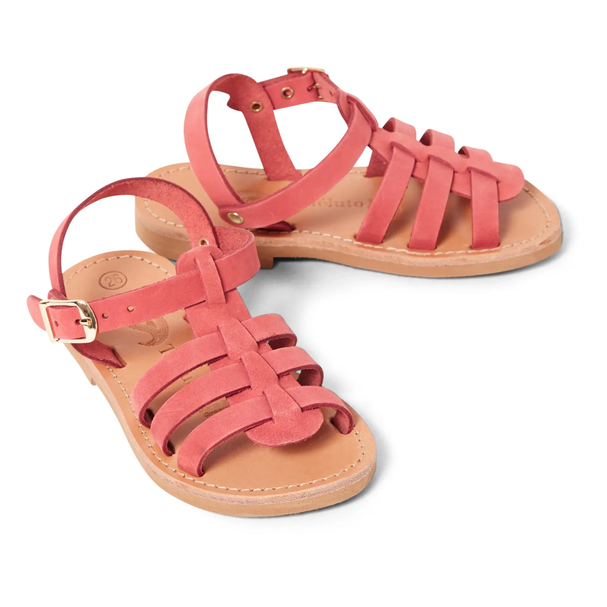 Théluto - Sandalias Diego | Rojo frambuesa