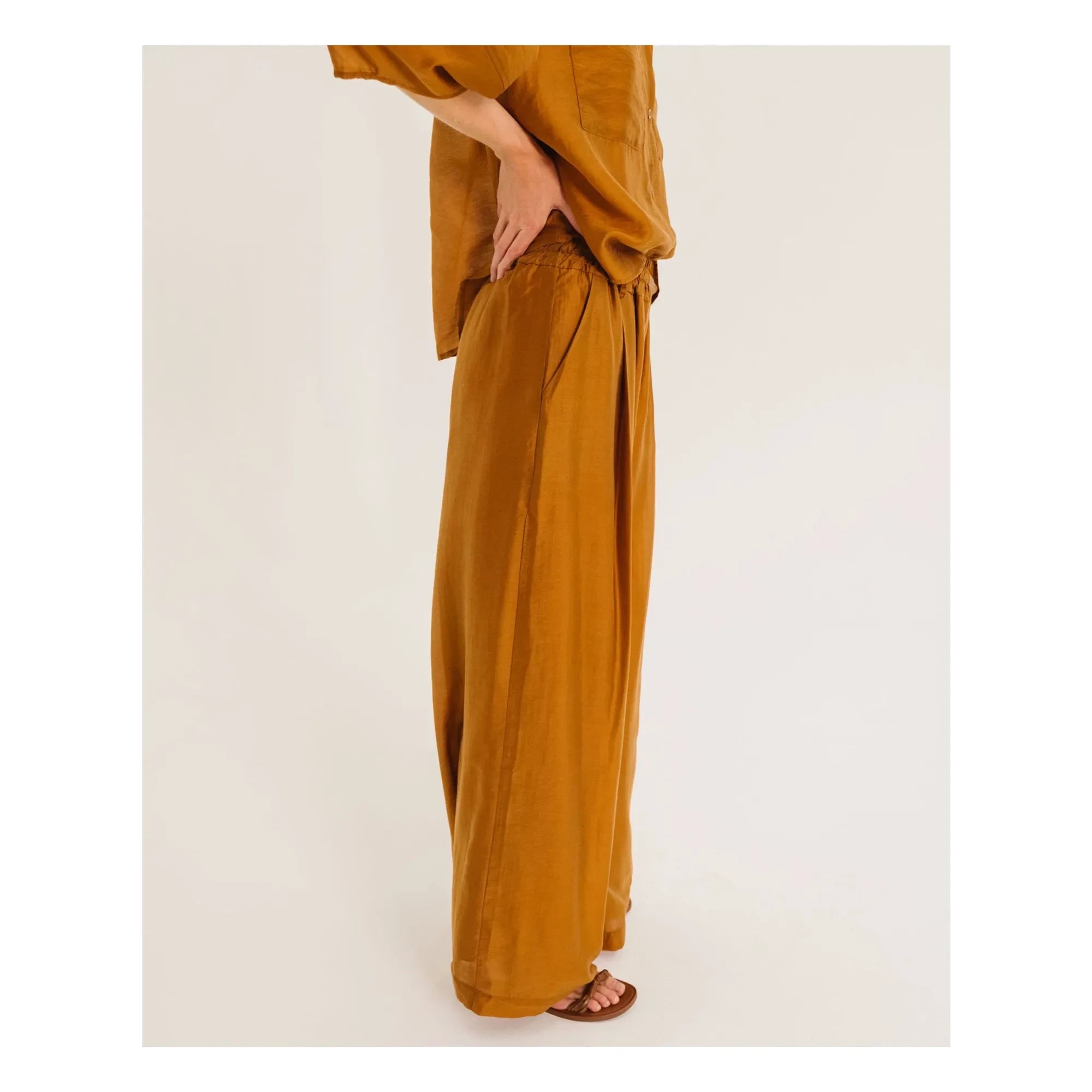 Tinsels - Pantalones Ediz | Rojo cobrizo