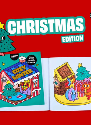 Omy - Libro para colorear de Navidad