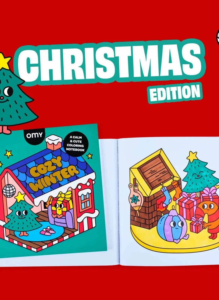 Omy - Libro para colorear de Navidad