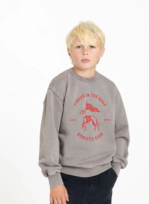 Finger in the nose - Blow Athletic Club Sudadera de Algodón Orgánico | Gris