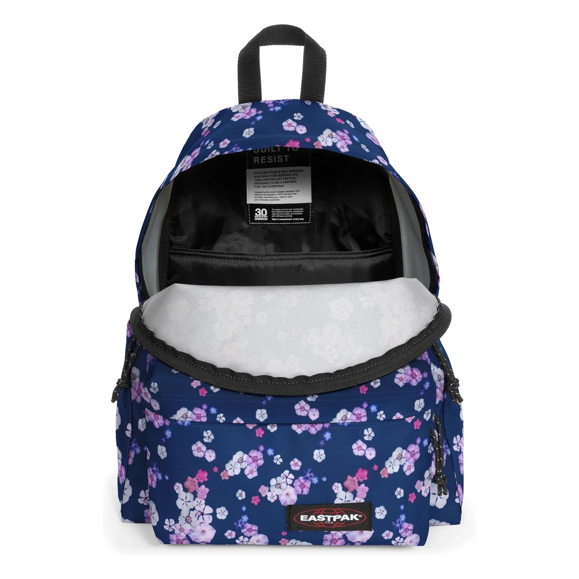 Eastpak - Day Pak'R Sırt Çantası Çiçek Desenli | Lacivert