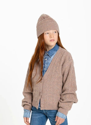 Hundred Pieces - Adel Cárdigan de Lana Merino | Rosa