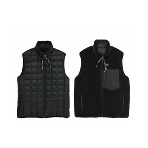 Taion - Chaleco Reversible Montaña | Negro