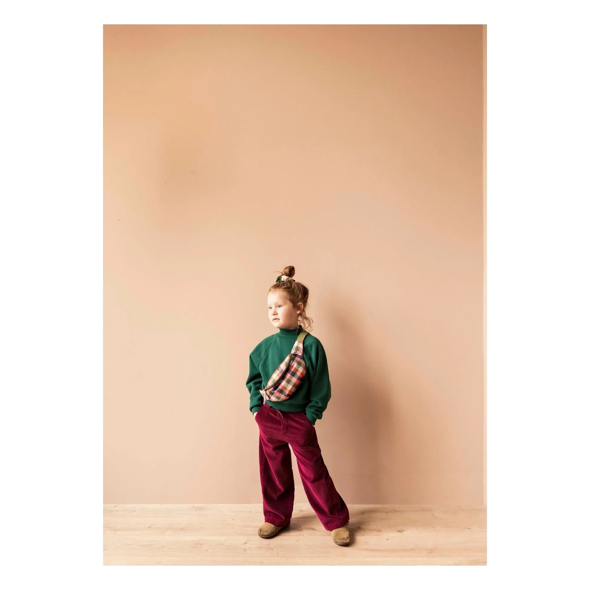 Jenest - Cammie organik pamuk pantolon | Bordo