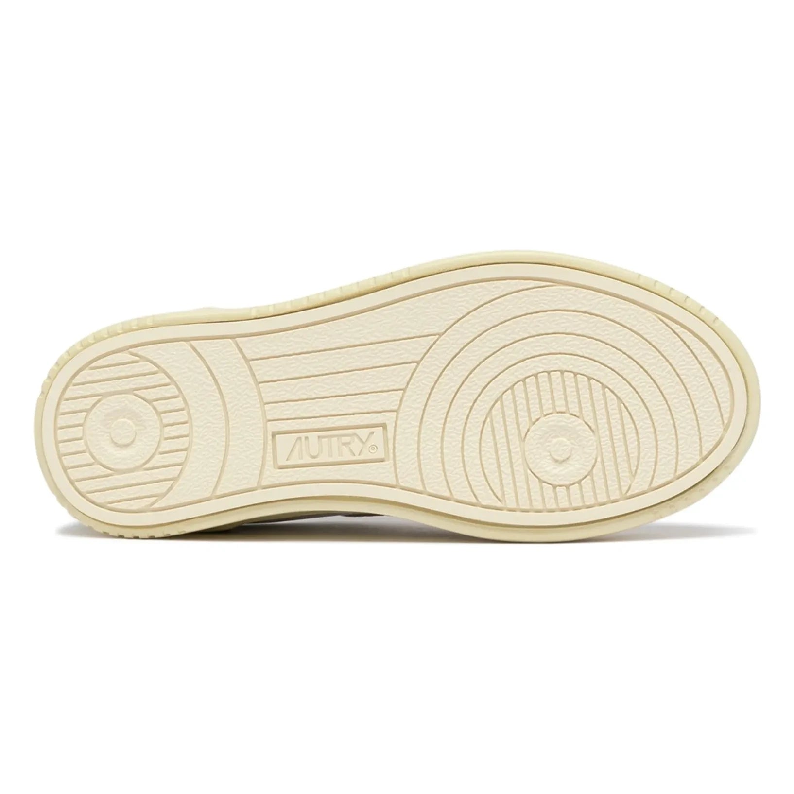 Autry - Zapatillas deportivas bajas de ante tricolor Kidstripes para niños | Caqui claro