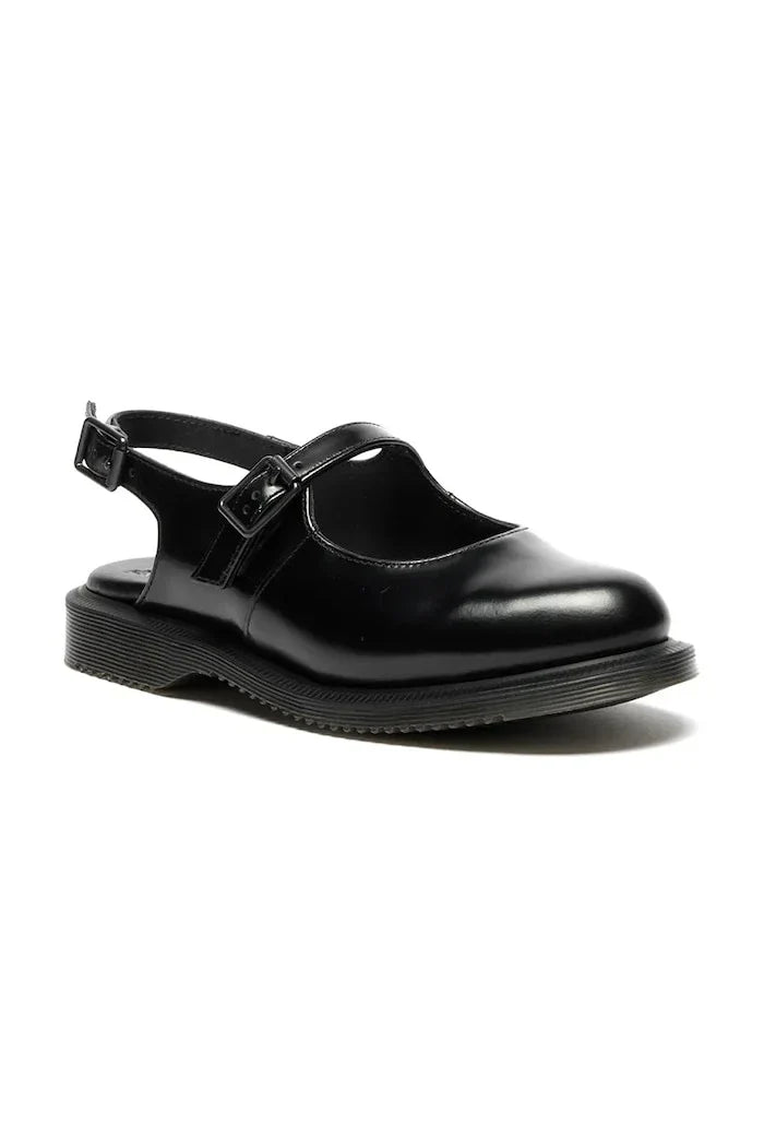 Bailarinas Dr. Martens Madaline Mary Jane de piel