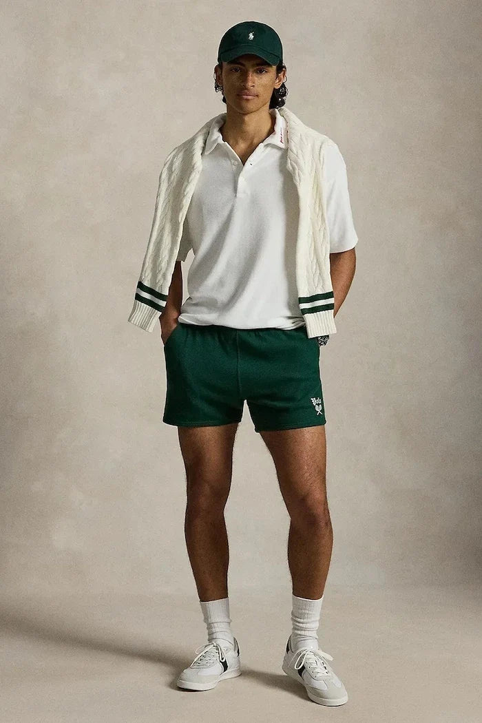 Polo Ralph Lauren camiseta de cuello de algodón para hombre