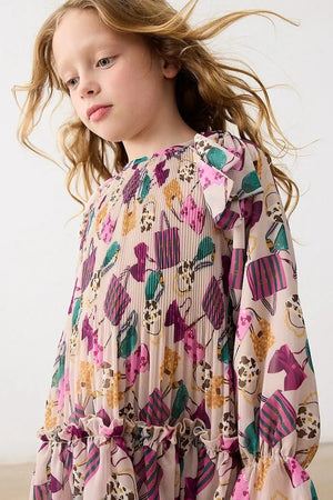 Vestido plisado Mayoral