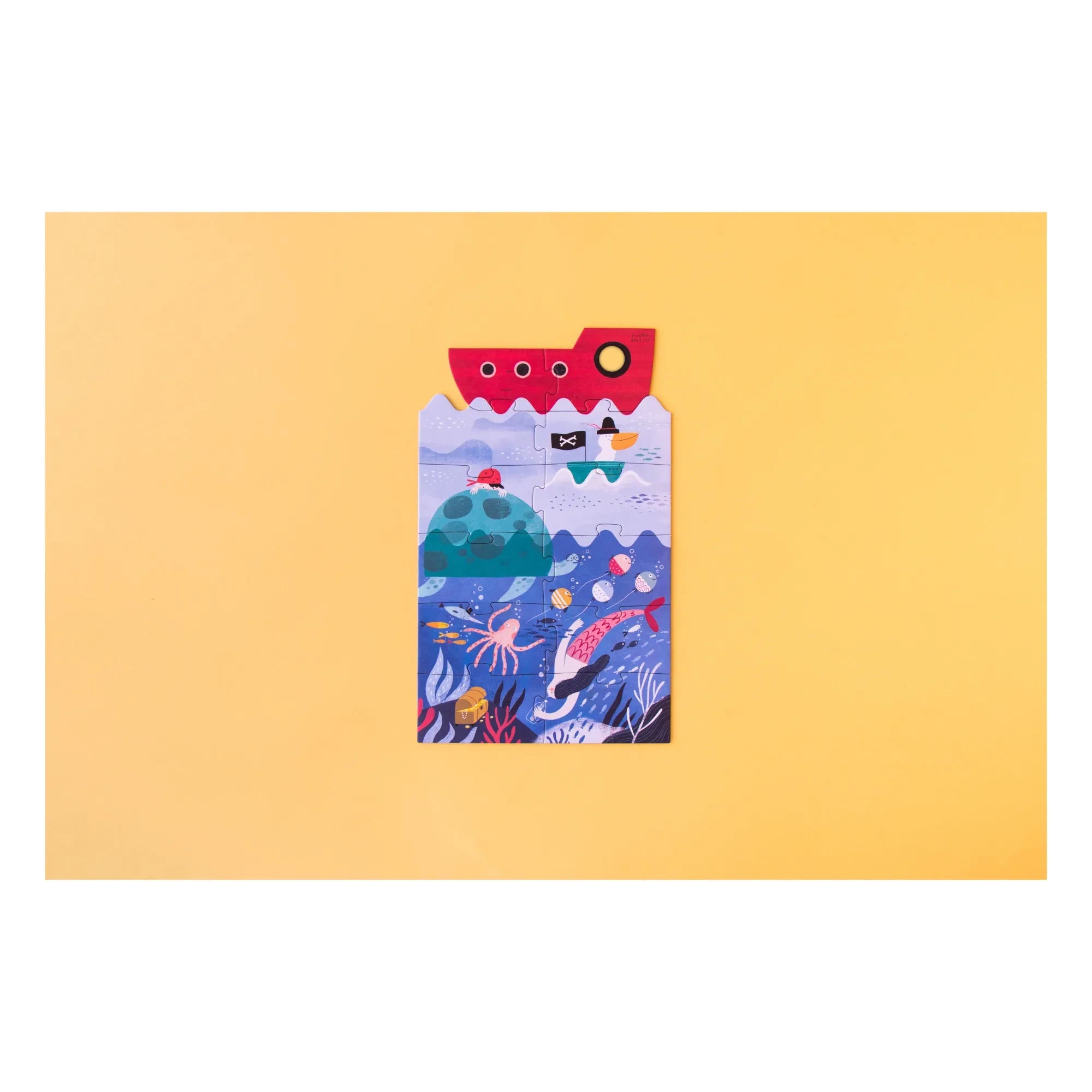 Londji - Puzzle de Suelo "Descubre el Tesoro" - 40 Piezas