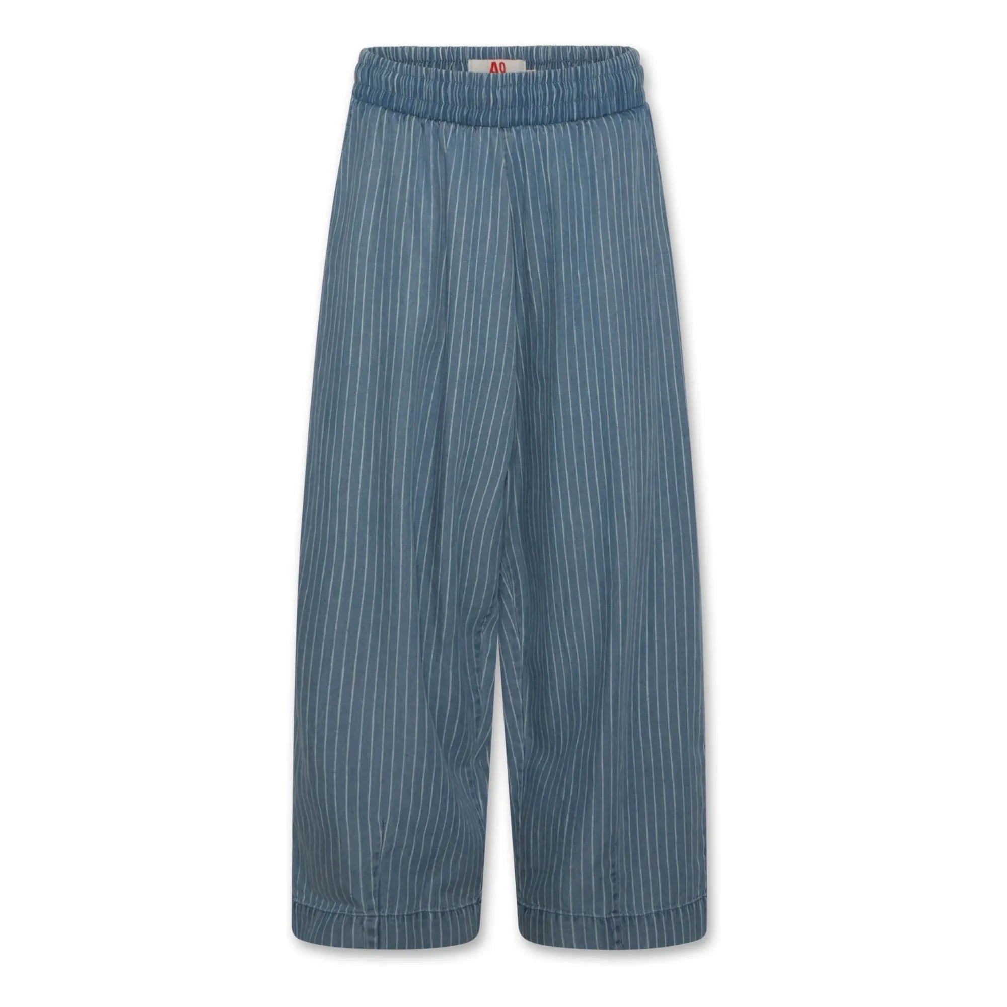 AO76 - Pantalón de rayas Asa | Azul