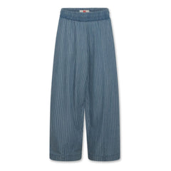 AO76 - Pantalón de rayas Asa | Azul