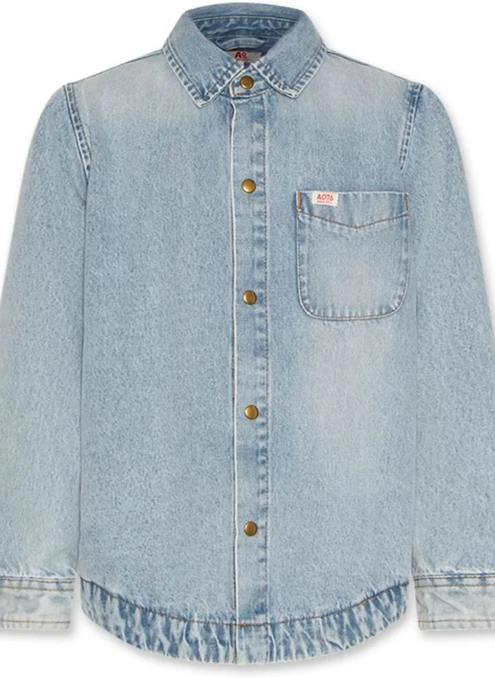 AO76 - Lou Denim Overshirt | Denim Claro