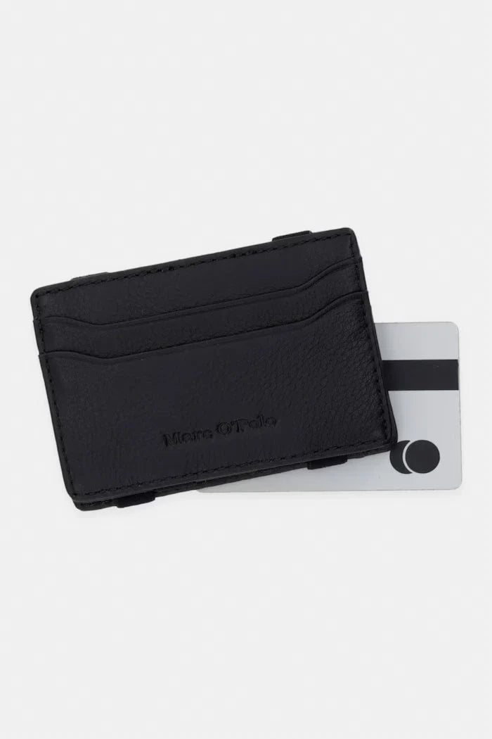 Tarjetero de cuero para hombre Marc O'Polo