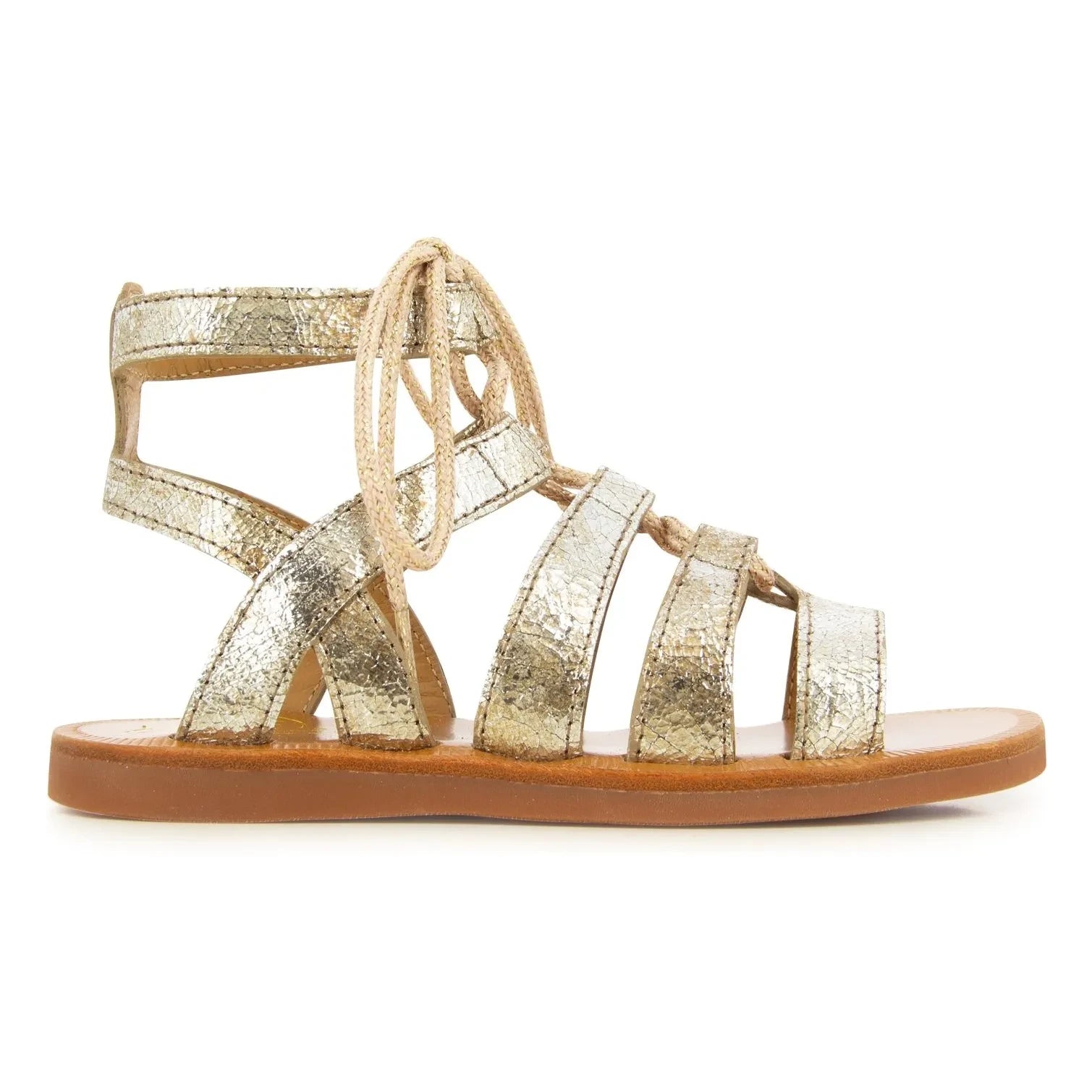 Pom d'Api - Sandalia Guily Strap | Dorado