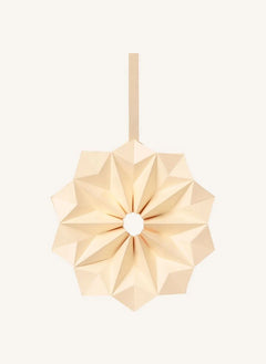 Ferm Living - Estrella de Papel de Navidad FSC | Blanco roto