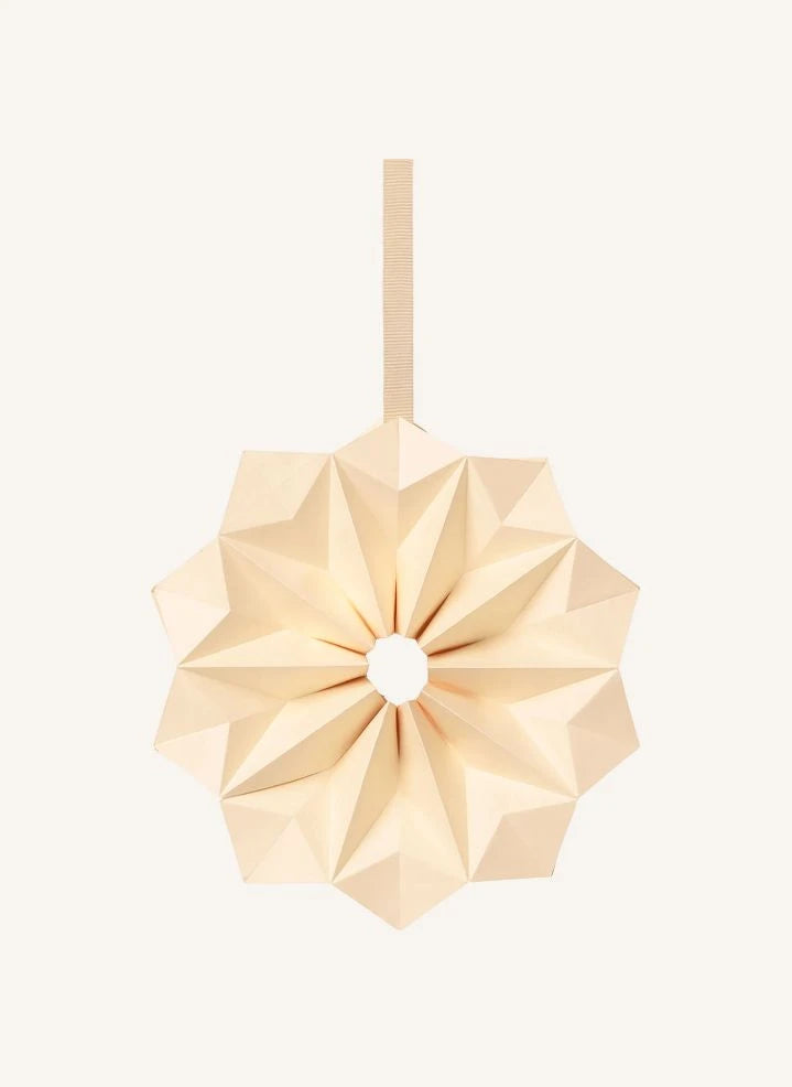 Ferm Living - Estrella de Papel de Navidad FSC | Blanco roto