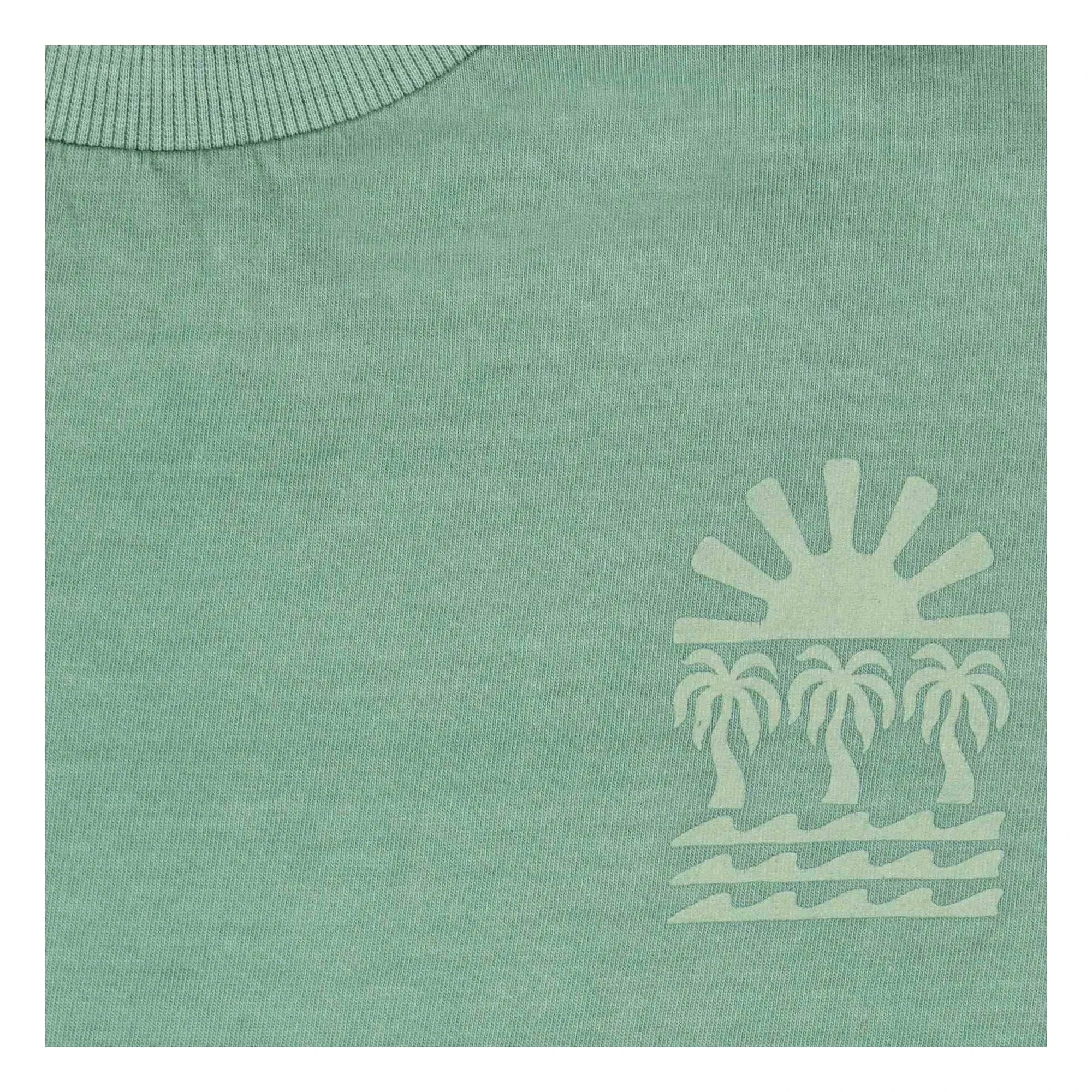 Tumble N'Dry - Camiseta de algodón orgánico Comfrey | Verde