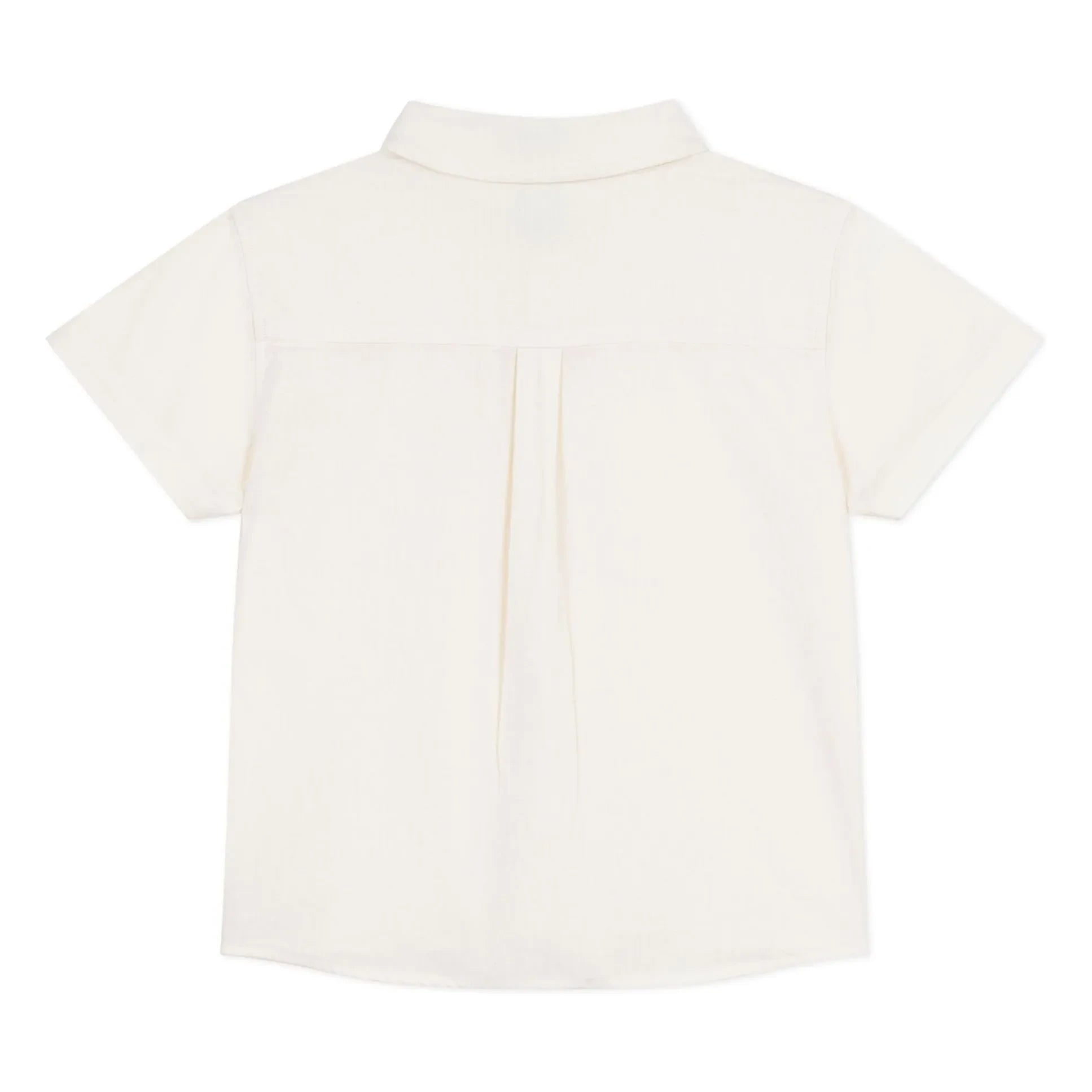 Petit Bateau - Camisa de lino | Crudo