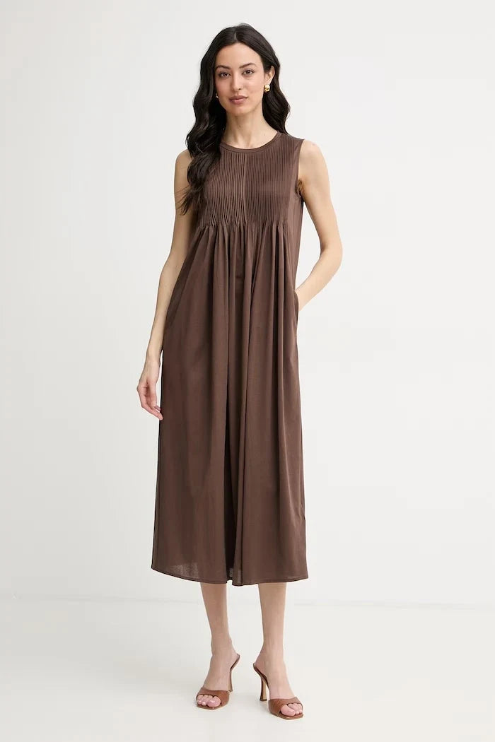 Vestido de verano de algodón Weekend Max Mara RICORDO
