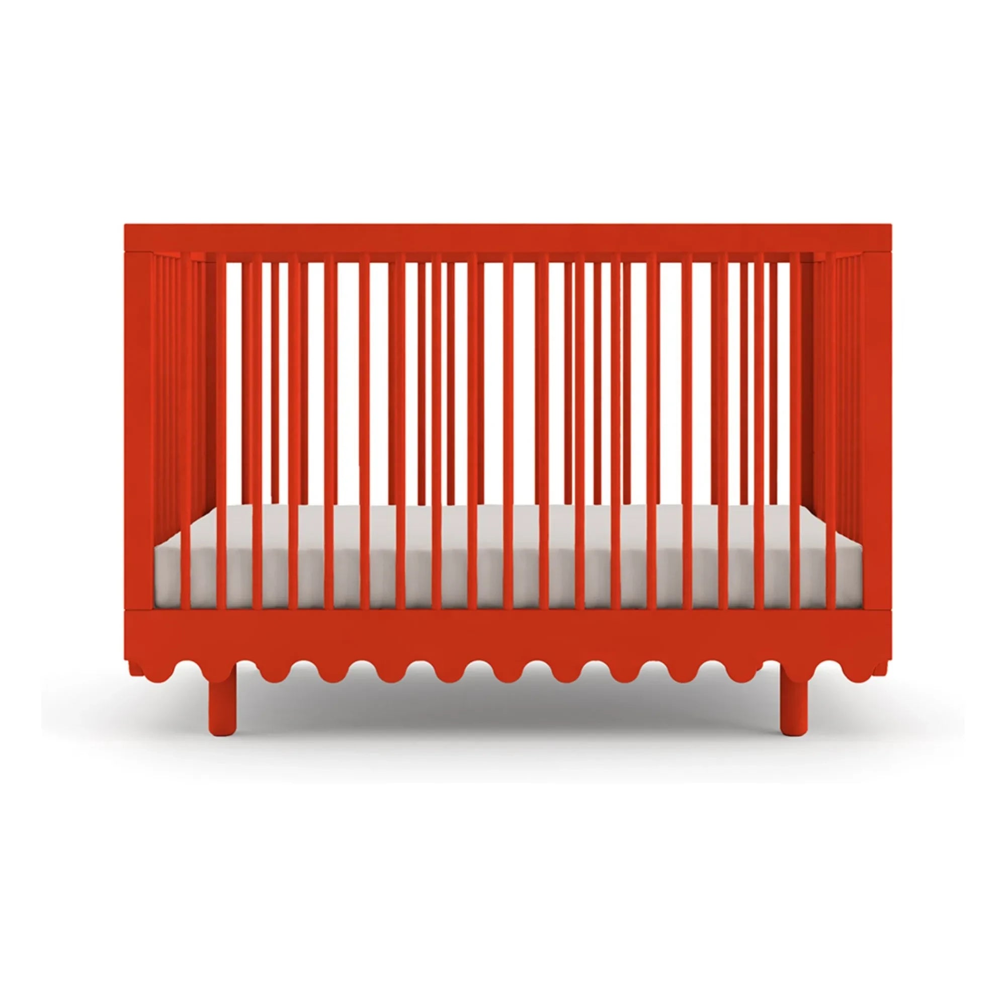 Oeuf NYC - Cama de tablillas Moss | Rojo