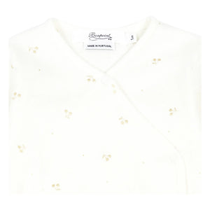Bonpoint - Pijama mono de punto Kiraz | Dorado