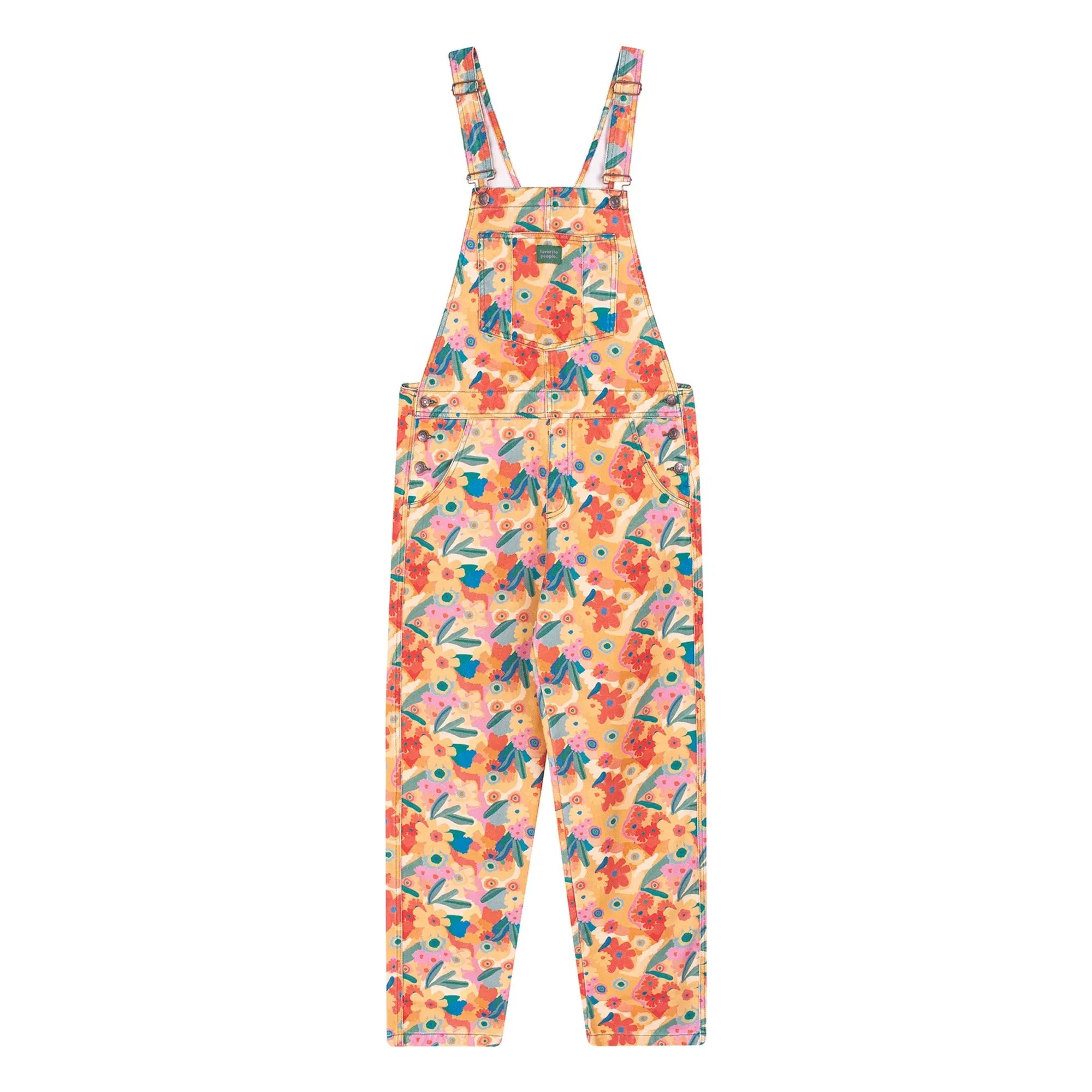 Favorite People - Vestido con estampado floral toscano - Colección de mujer | Naranja
