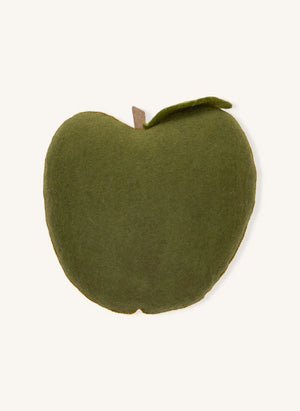 Muskhane - Cojín de manzana de fieltro | Verde musgo