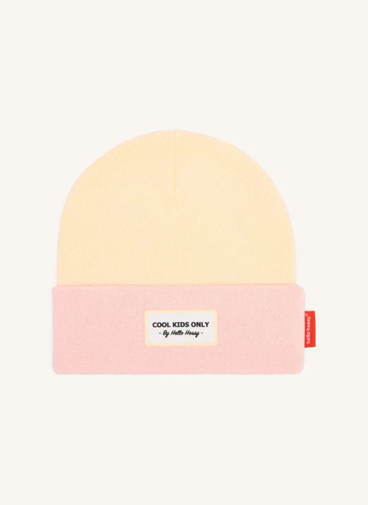 Hello Hossy - Sombrero de algodón orgánico urbano | Rosa claro
