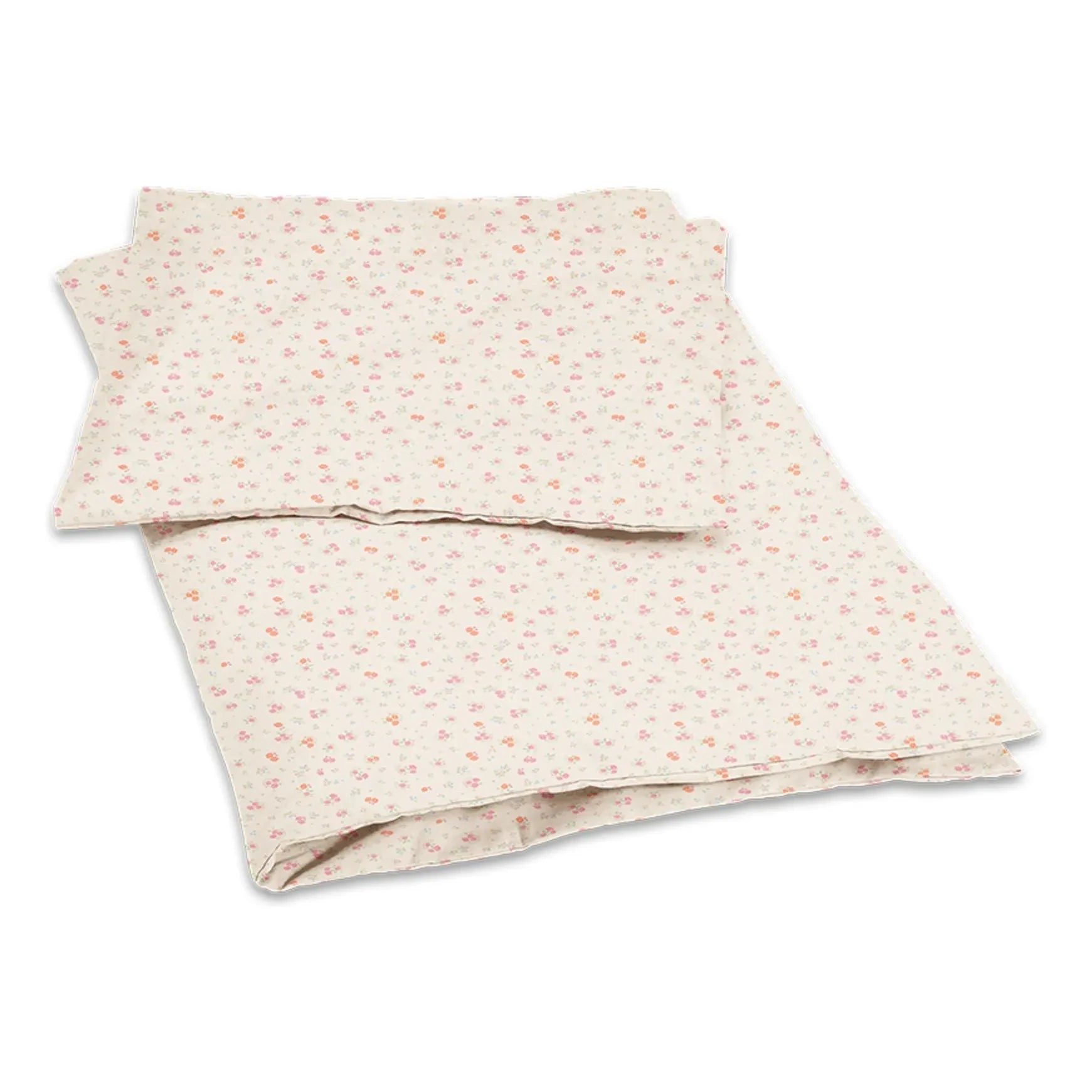 Konges Sløjd - Juego de funda nórdica y funda de almohada de algodón orgánico Bella Nonoka | Rosa