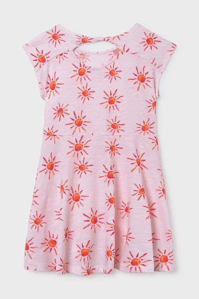 Vestido infantil de algodón Mayoral
