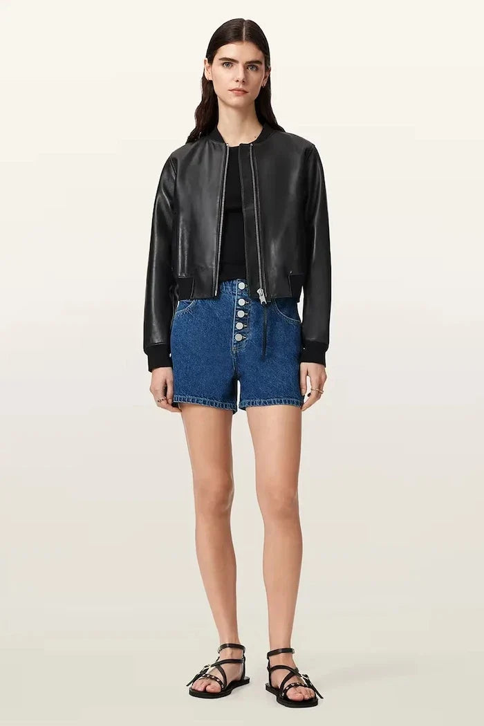 Shorts vaqueros AllSaints para mujer TAY
