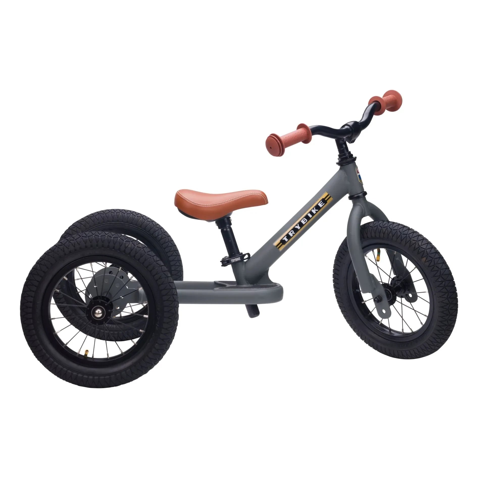 Trybike - Bicicleta de equilibrio - Triciclo | Gris carbón