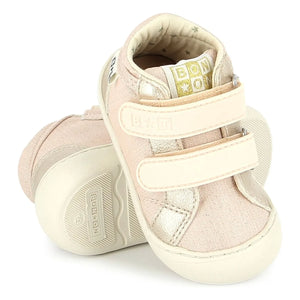 Bonton - Zapatillas deportivas Smoothie Easy Double Scratch | Rosa empolvado