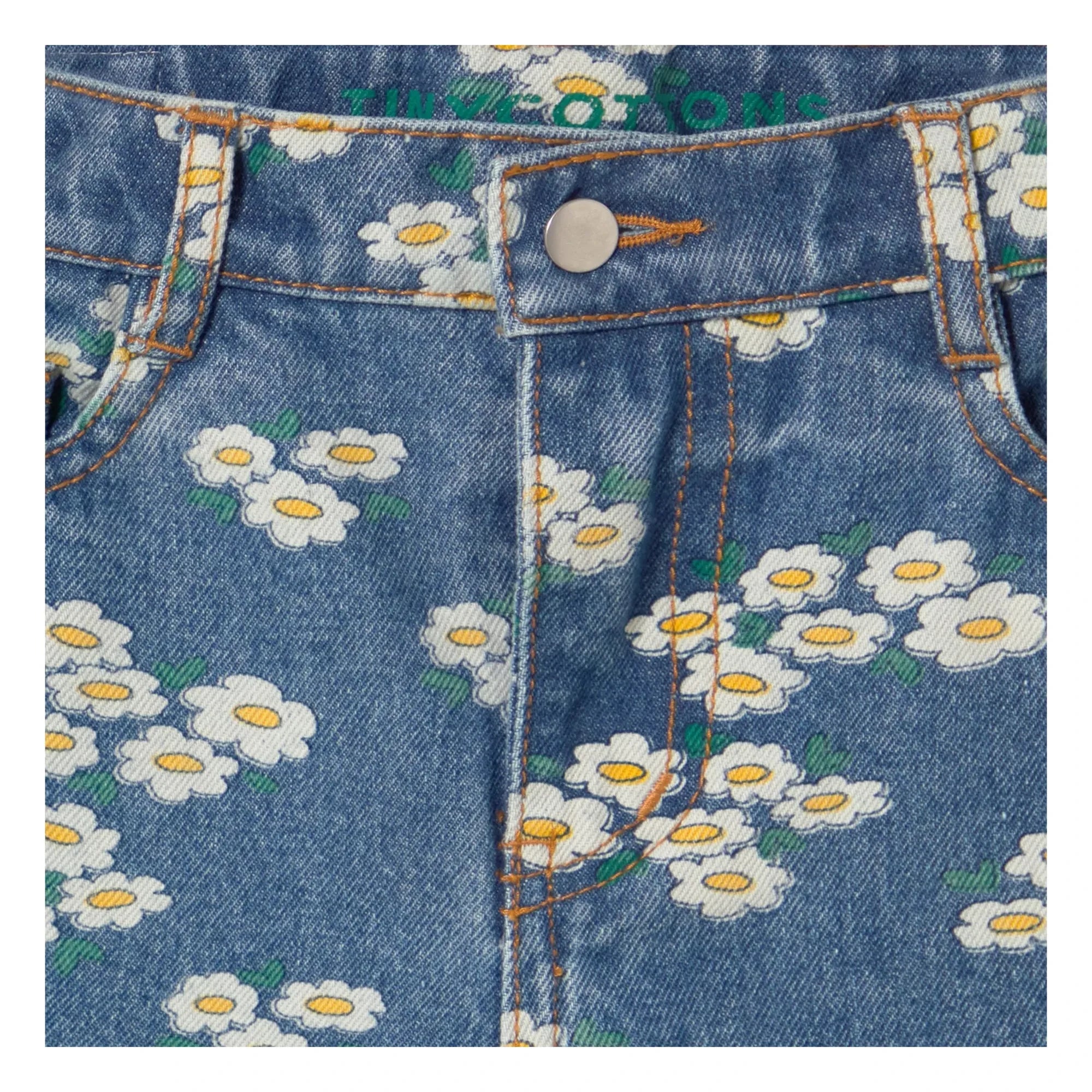 Tinycottons - Jean Marguerites | Azul