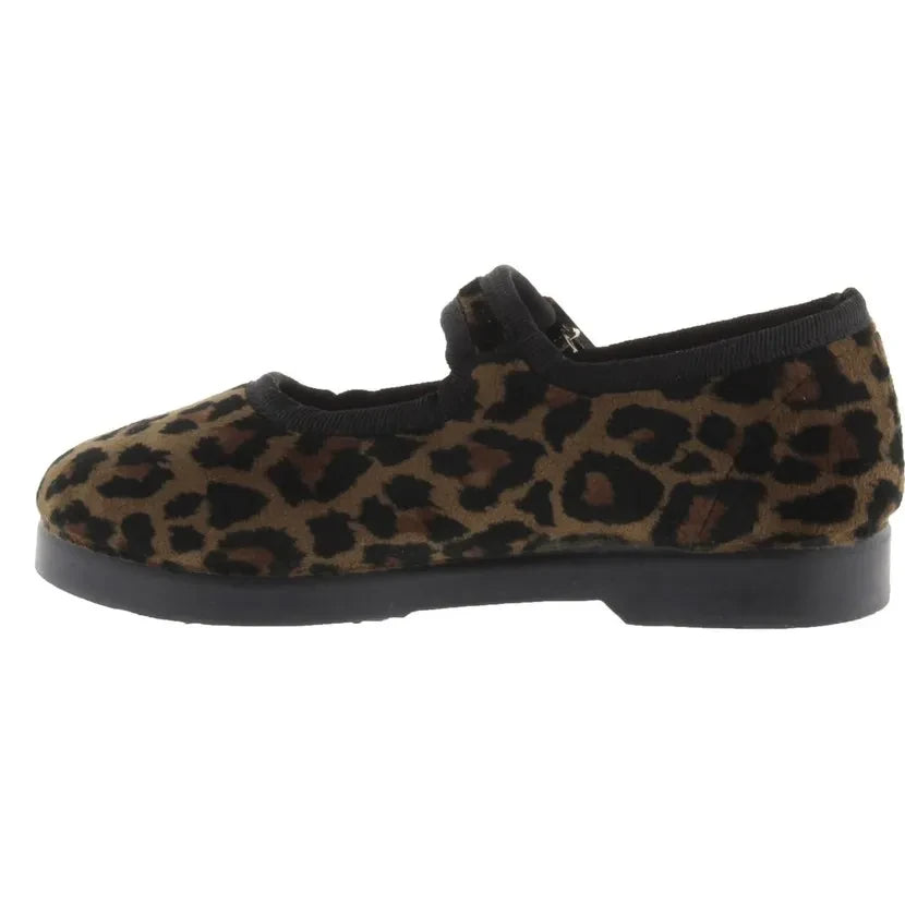 Victoria - Zapatillas de ballet Gong Fu Leopard | Marrón