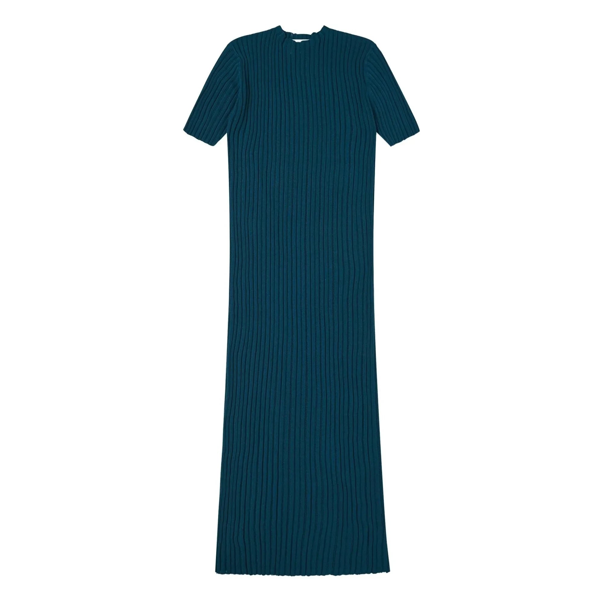 FUB - Vestido de torsión alta | Azul