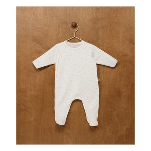 Petit Bateau - Pijama Dormilón Pati de Algodón Orgánico | Blanco