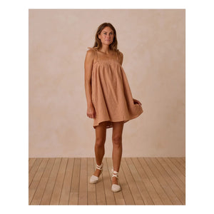 Rylee + Cru - Vestido Sahara Calado | Terracota