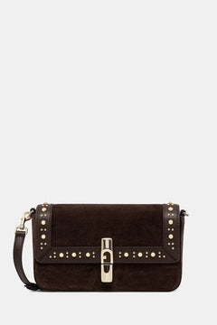 Bolso bandolera Furla de ante para mujer