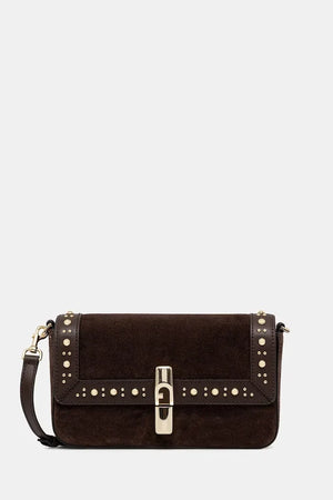 Bolso bandolera Furla de ante para mujer