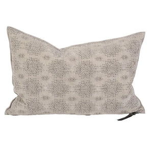 Maison de Vacances - Cojín Jacquard Kilim Vice Versa | Gris piedra