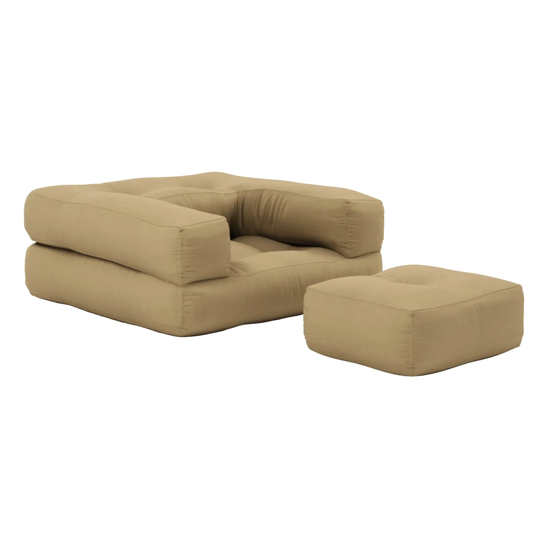 Karup Design - Puf cúbico para niños | Beige