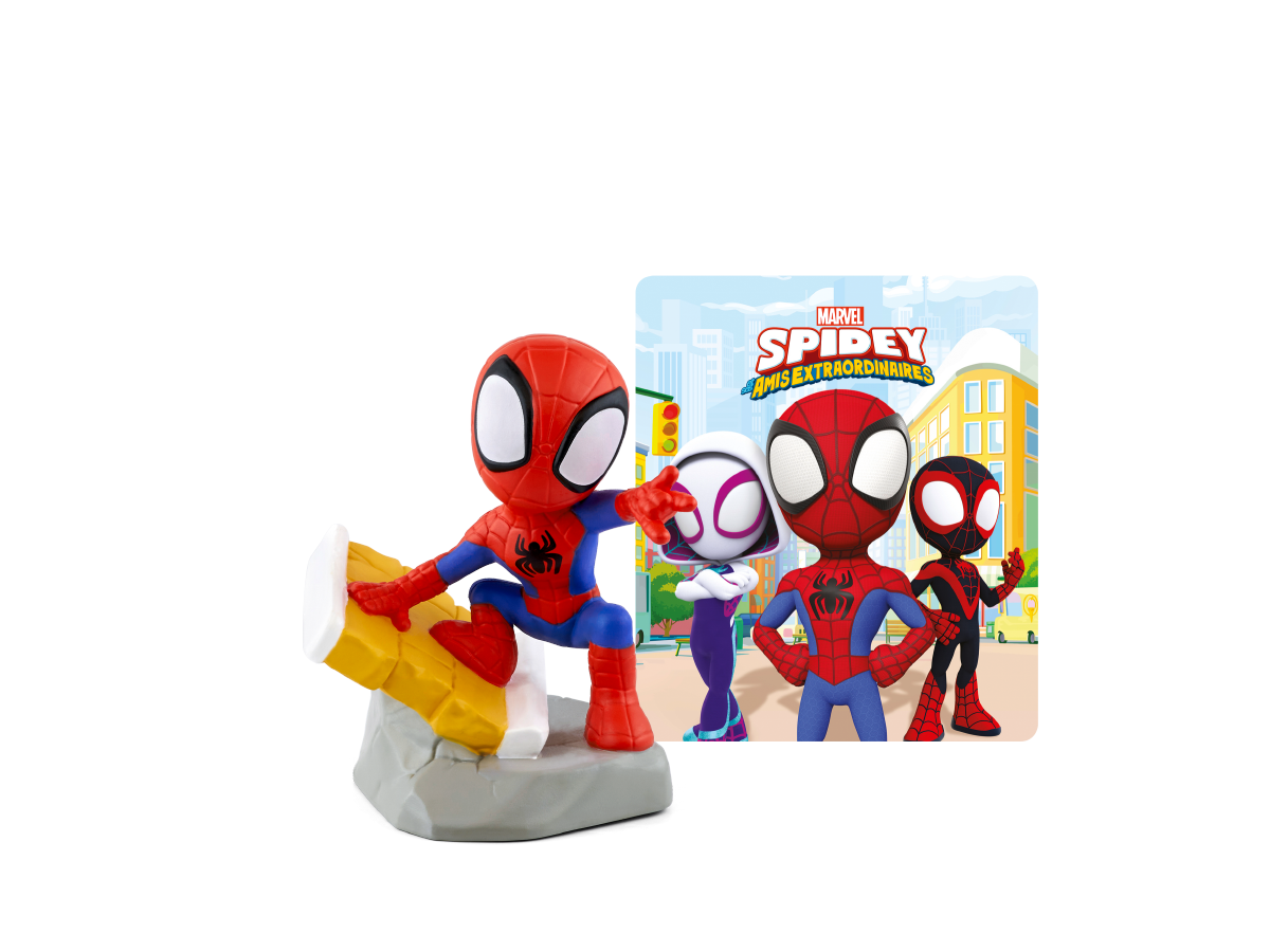 Tonies - Spidey en Francés - Marvel Spidey y sus Fantásticos Amigos