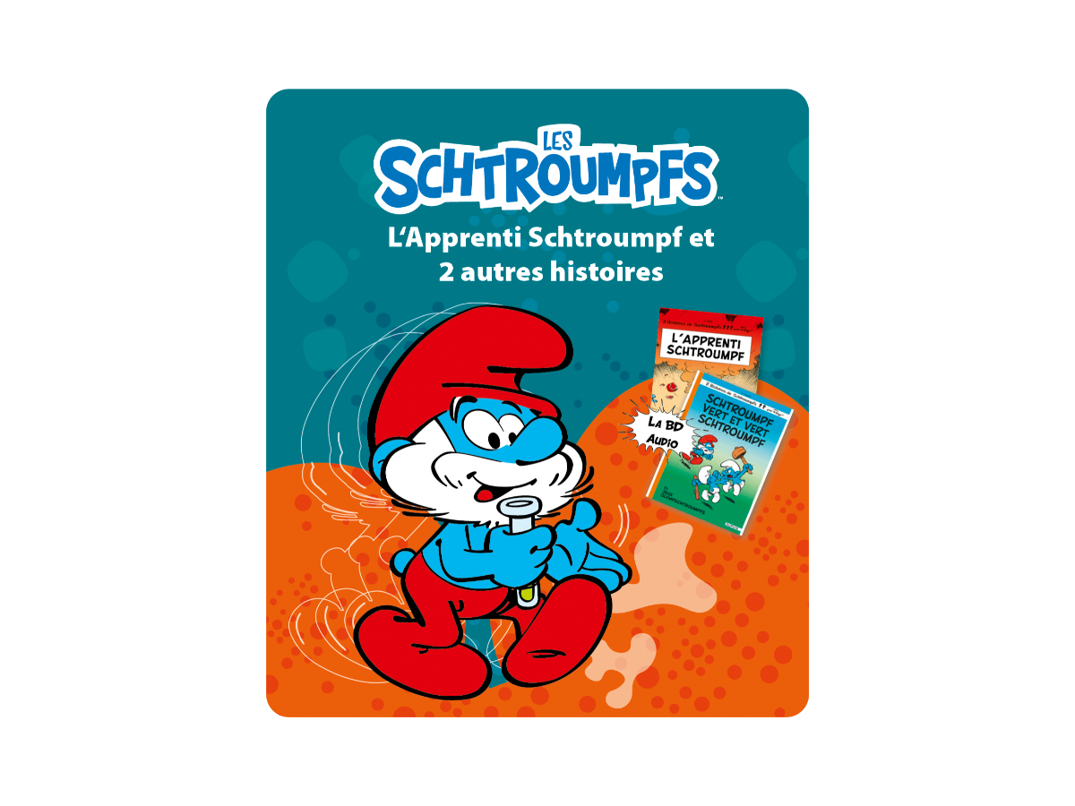 Tonies - El aprendiz francés de Los Pitufos y 2 otras historias - The Smurfs