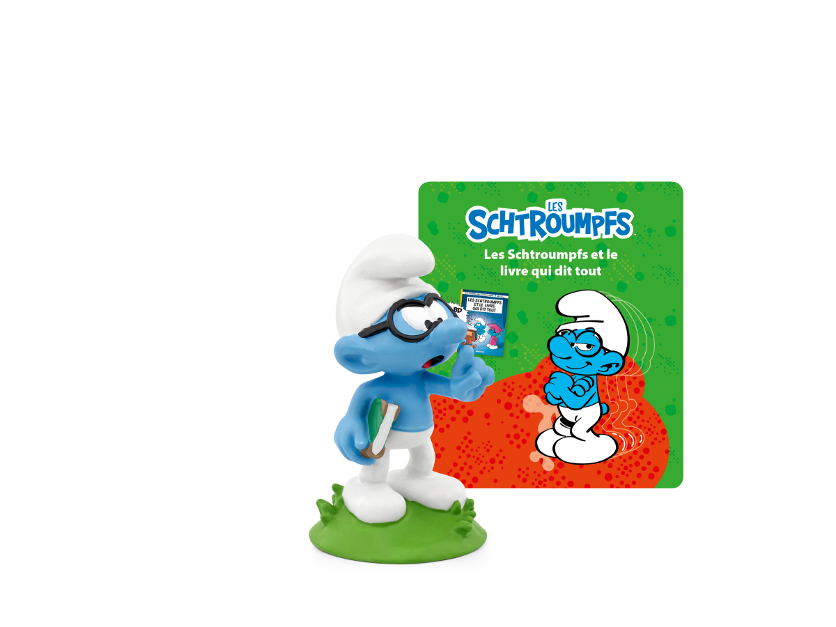 Tonies - Libro en francés de los Pitufos y que dice todo - The Smurfs