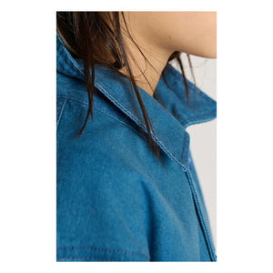 American Vintage - Chaqueta de trabajo abotonada Comow | Azul
