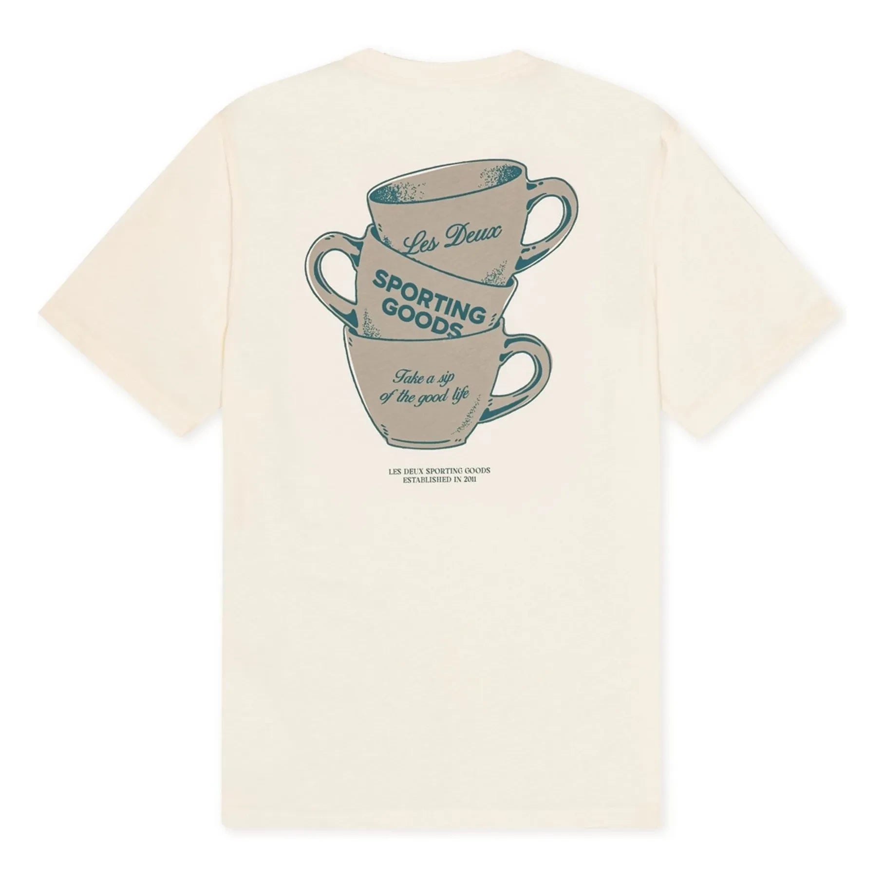 Les Deux - Camiseta de algodón Ben Artist | Blanco